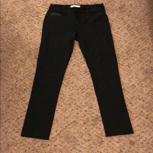 Black stretchy dress pant
